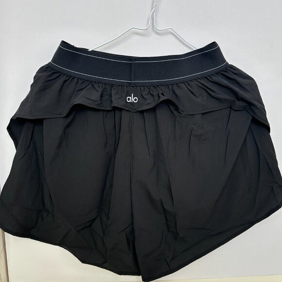ALO Yoga Black Athletic Shorts - Picture 2 of 9